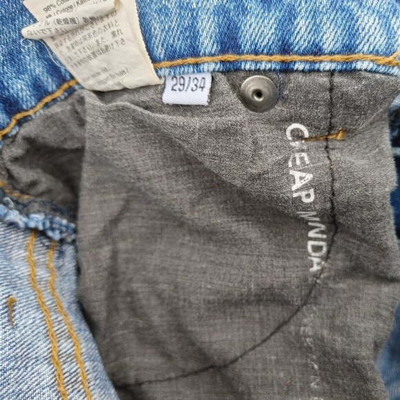 WILD CHEAP MONDAY Patchwork Denim Jeans 29/34 - Picture 3 of 8